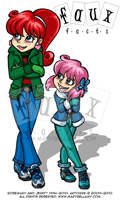 Animated Girls Rosemary and Jerri